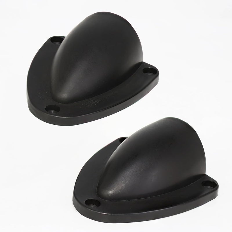 PLOOTA Marine Wire Cable Vent Cover，Durable Clamshell Design for Boats, Wire Vent Cover, Clamshell Ven (Height-1) - Image 3